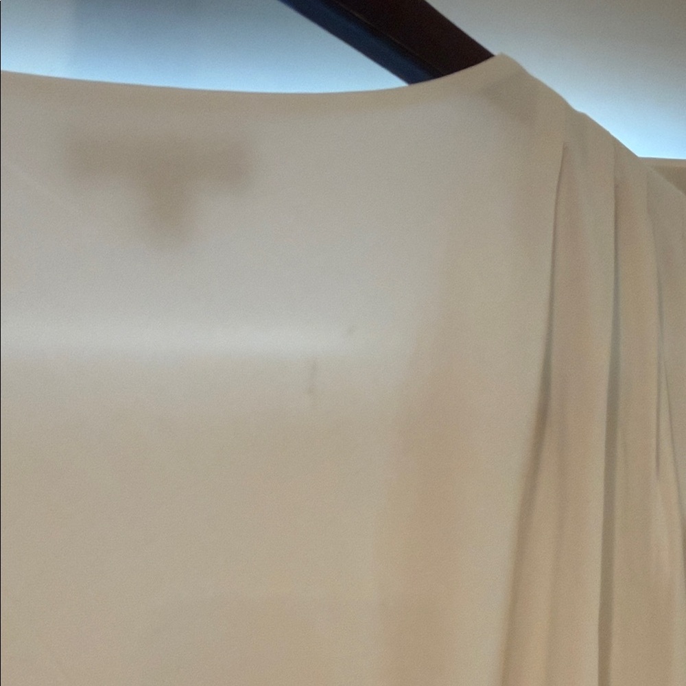 Express Ivory Wrap Bodysuit - Picture 5 of 6